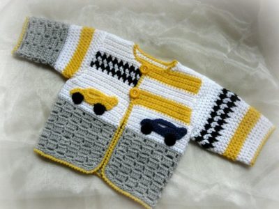 Grand Prix Baby Cardigan