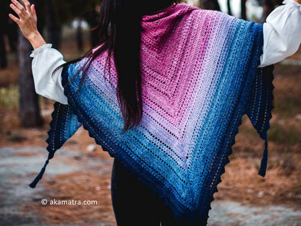 Samurai's wisdom shawl