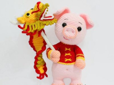 Prosperity Pig And Dragon Dance