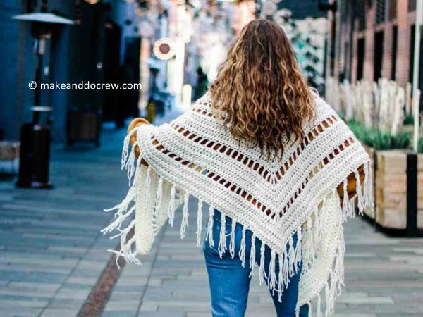 Whisper Triangle Scarf