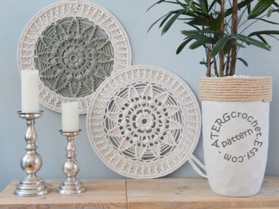 Crochet BIG MANDALA Pattern