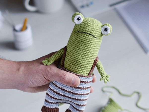 Frog - Crocodile Amigurumi