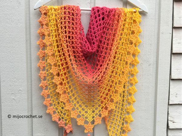 Tea Flower Shawl