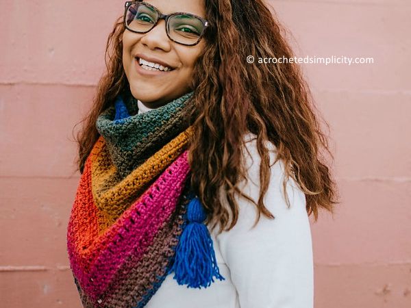 Chimera Triangular Scarf