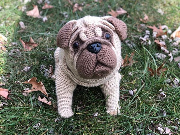 Crochet Pug Dog