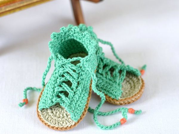 CROCHET PATTERN Baby Sandals