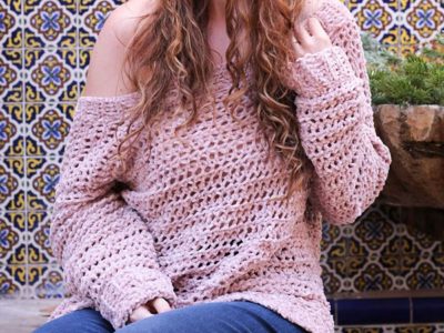 Crochet Kelby Sweater free pattern