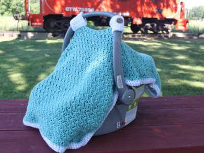 Crochet Pattern for Charleston Car Seat Cover free pattern
