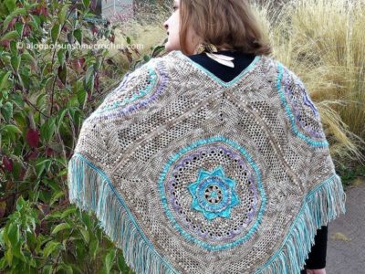 Free Spirit Poncho crochet pattern