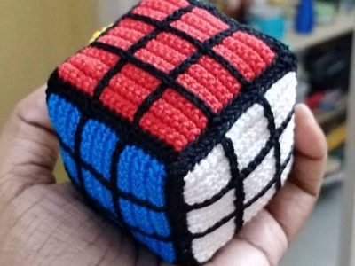 Amigurumi Rubik's Cube free pattern