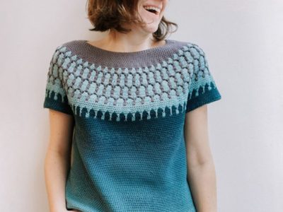 Crochet HULDRA Sweater pattern