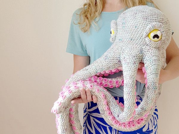 crochet Apollo the Octopus free pattern