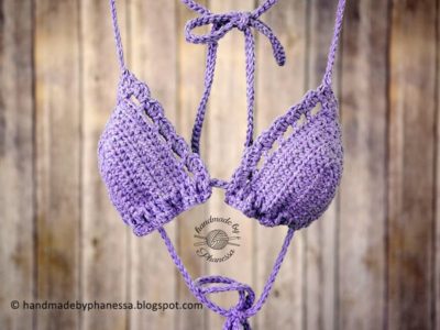 crochet Bikini Top free pattern