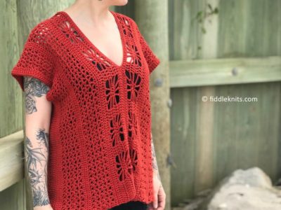 crochet Somerset Beach Top free pattern