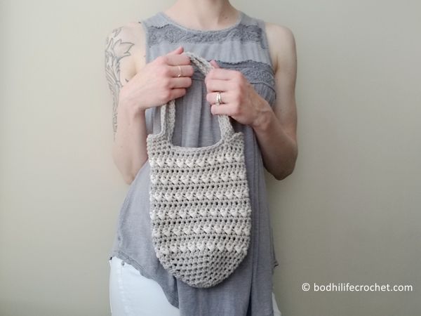crochet The Coquina Beach Bag free pattern