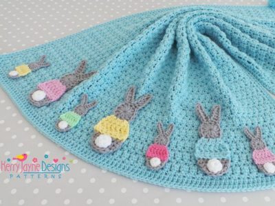 Crochet Bunny Blanket Pattern
