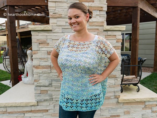 crochet Shell Yeah! Tunic free pattern