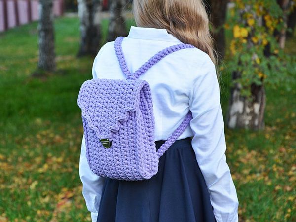 Crochet Mini-Backpack Bag Pattern