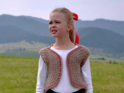 crochet Historical Vest free pattern