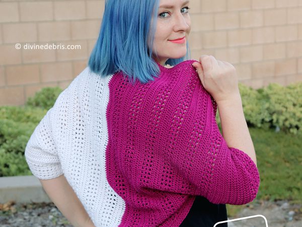 crochet Sherbet Shrug free pattern