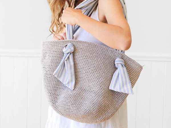 crochet Spencer Market Bag pattern