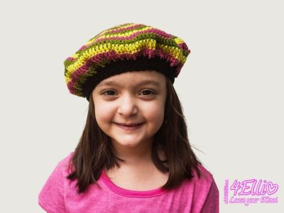 CROCHET Illusion Beret free pattern