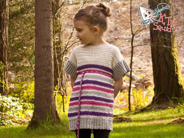 crochet Girls Summer Top free pattern
