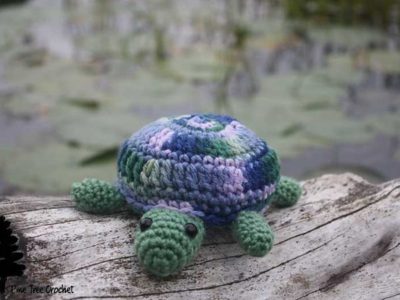crochet Tammy the Turtle amigurumi free pattern