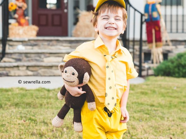 Crochet Happy Monkey free pattern