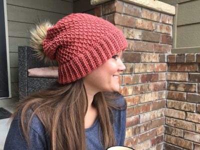 crochet Back in Brugge Beanie free pattern