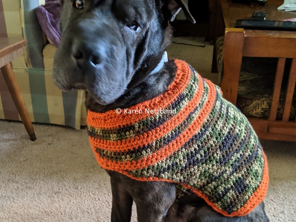 crochet Bruno's Sweater Coat free pattern