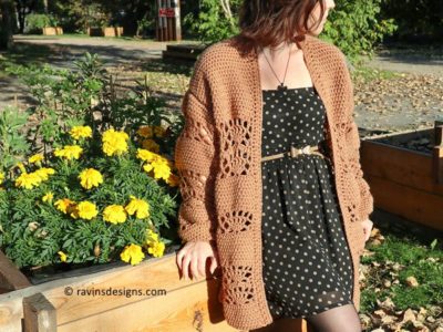 crochet Fall For Me Cardigan free pattern