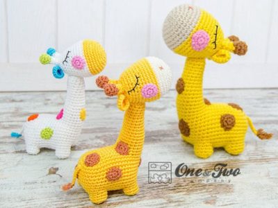 crochet Giraffe Amigurumi easy pattern