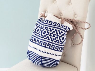 crochet Mykonos Tote easy pattern