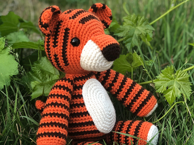 crochet Thomas the Tiger free pattern