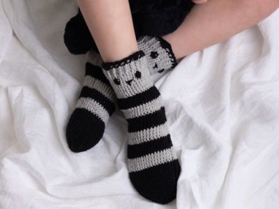 crochet Little Bear Socks easy pattern