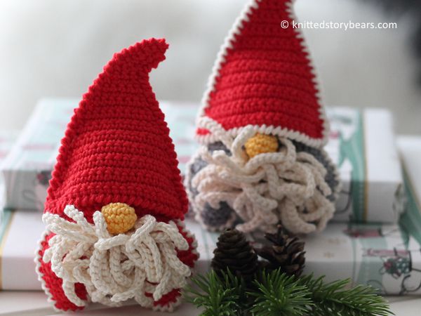 crochet Christmas Gnome free pattern