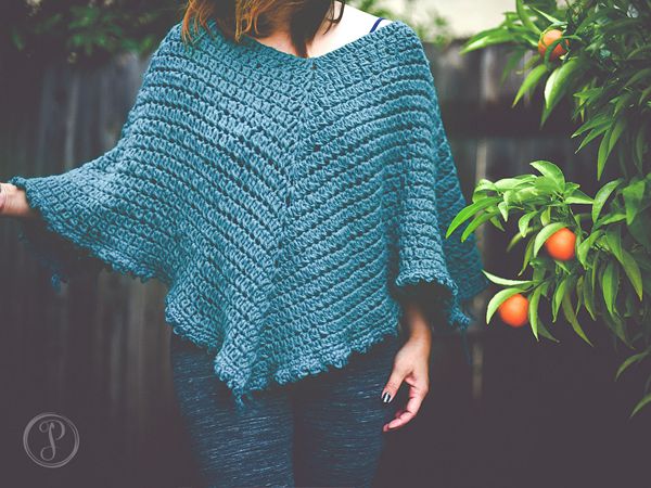 crochet Marlo Cape free pattern