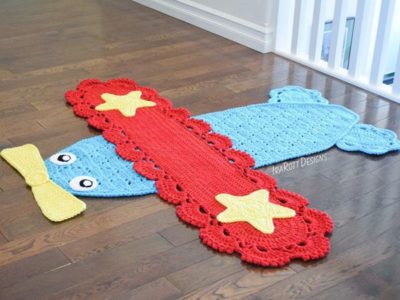 crochet The Airplane Rug easy pattern