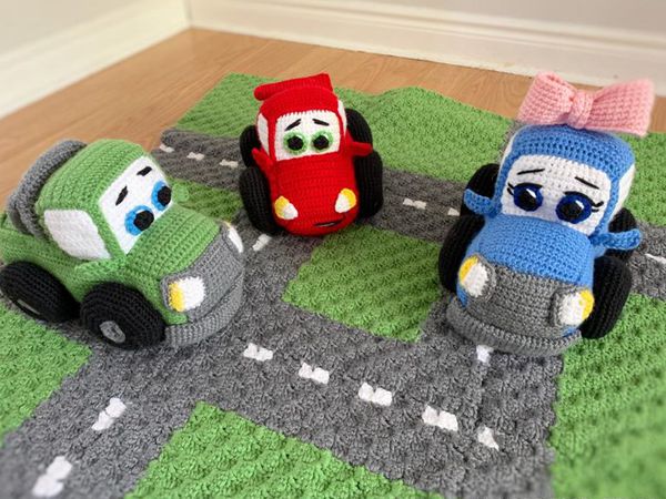 crochet Toy Car Amigurumi easy pattern