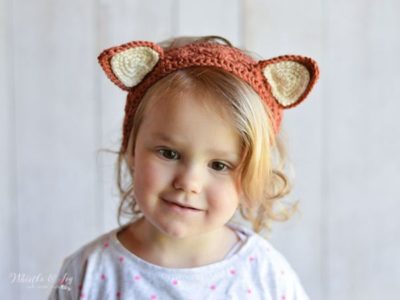crochet Animal Ear Headbands free pattern