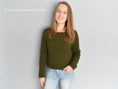 crochet Clara Sweater free pattern