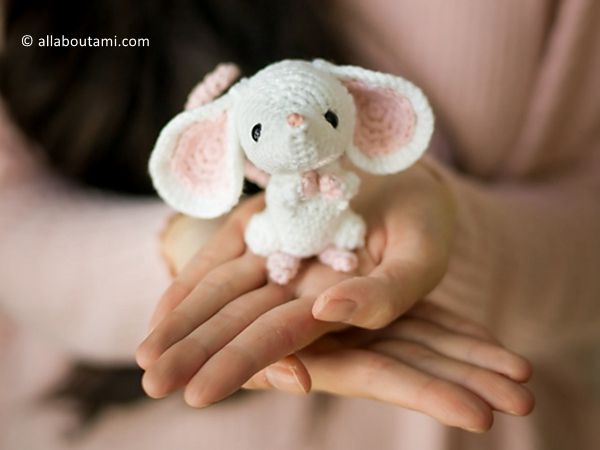 crochet Chinese New Year Rat free pattern