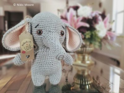 crochet Elton the Elephant free pattern