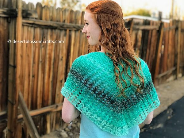 crochet Jadestone Wrap free pattern