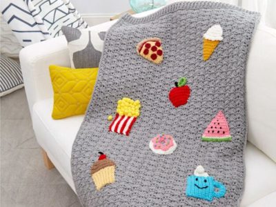crochet SNACK SNUGGLE SACK free pattern