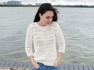 crochet Sawgrass Sweater free pattern