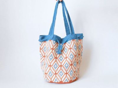 crochet Spanish Tile Bag easy pattern