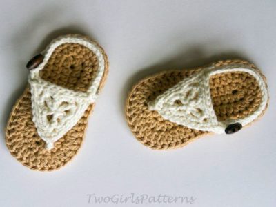 crochet Boho Sandals easy pattern