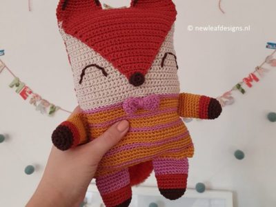 crochet THE FRIENDLY FOX free pattern